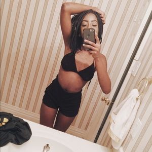 Hand made crochet bikini/ bra