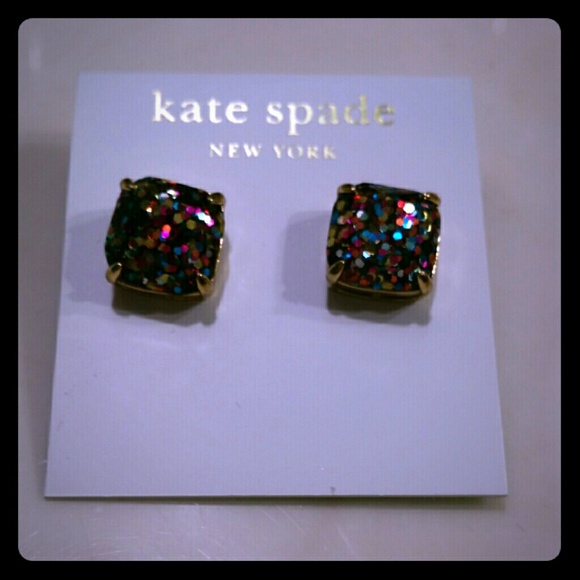 Kate Spade Multi Glitter Studs