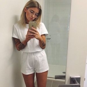 ISO AMERICAN APPAREL TSHIRT ROMPER