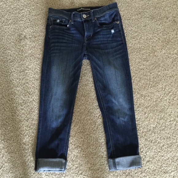 Express Mia jeans cropped leggings