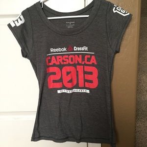 Reebok crossfit jersey shirt