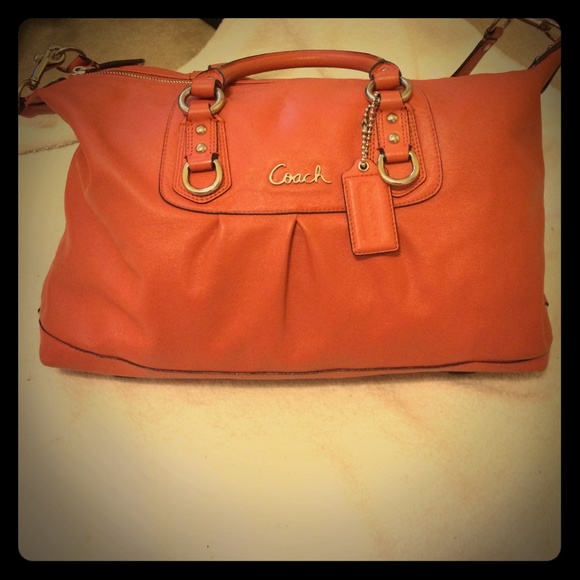 Coach Handbags - Coral Coach Bag