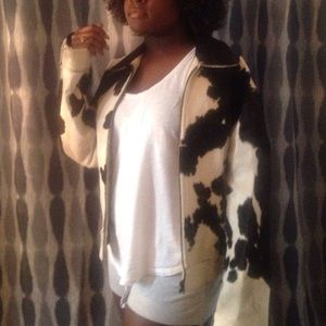 Michael Kors cowhide jacket