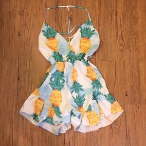**Brand New** Pineapple Splash Romper
