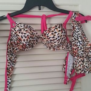 Cheetah Push-up Bathing Suit