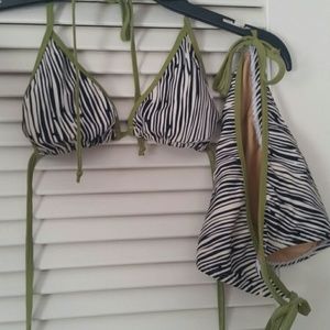 Zebra bathing suit
