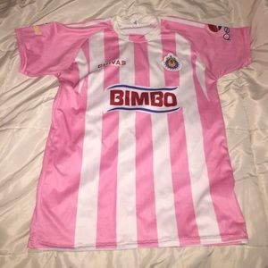pink chivas jersey