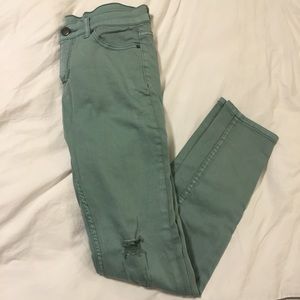 Urban Outfitters High waisted cigarette jeans