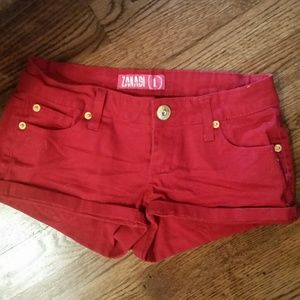 Perfect condition red shorts!