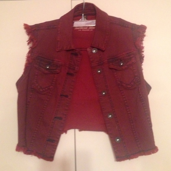 Bull Head Denim Vest