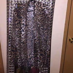 Leopard cardigan