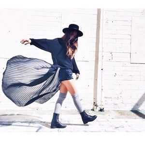 Long black Millau / LF sweater