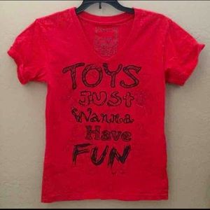 Red Disney shirt