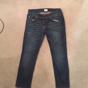 Hudson cropped jeans