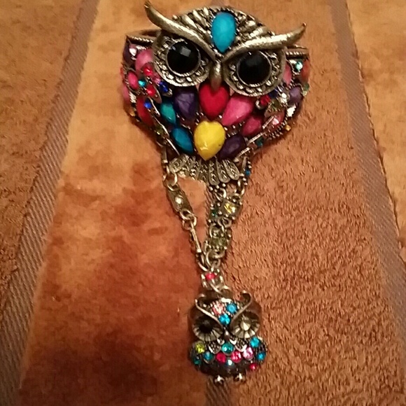Bracelet and ring attached
