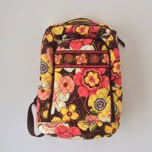 Vera Bradley laptop backpack in Buttercup