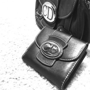 Authentic ChristianDior wallet-purse sold separate