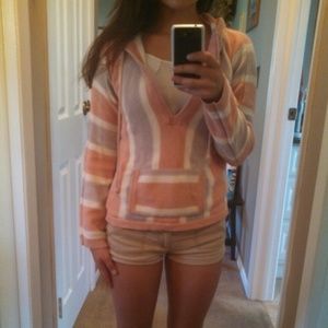American Eagle Outfitters vneck hoodie