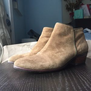Sam Edelman Moss Green Petty Suede Boot 6.5