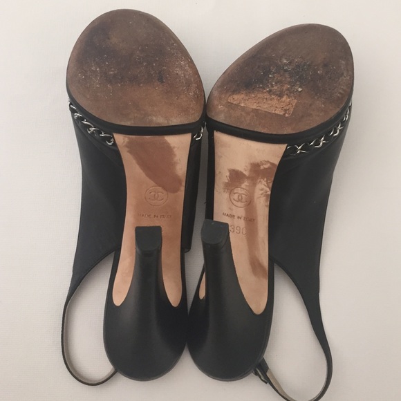 📛Sold AT EBAY 📛Chanel shoes black size 39 - Picture 4 of 4
