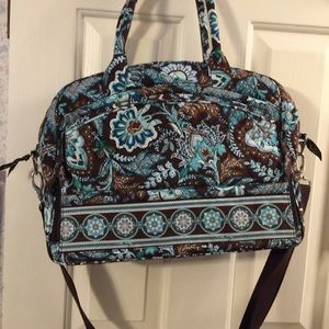 Vera Bradley computer tote and wallet