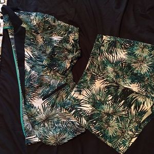 Print Blazer and Short Set