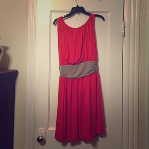 Orange color express dress