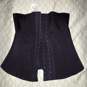 Vedette black waist cincher sz 32