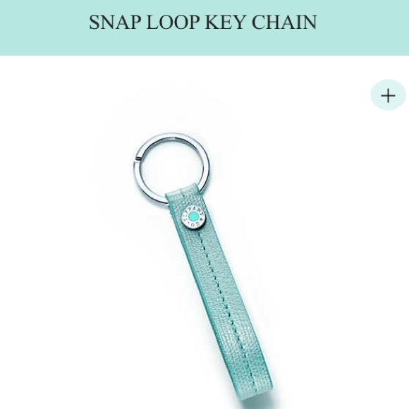 Tiffany & Co. Genuine Snap Loop Key Chain