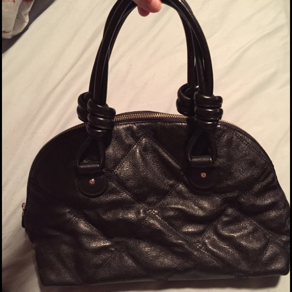 Oscar black handbag - an Oscar de la renta company