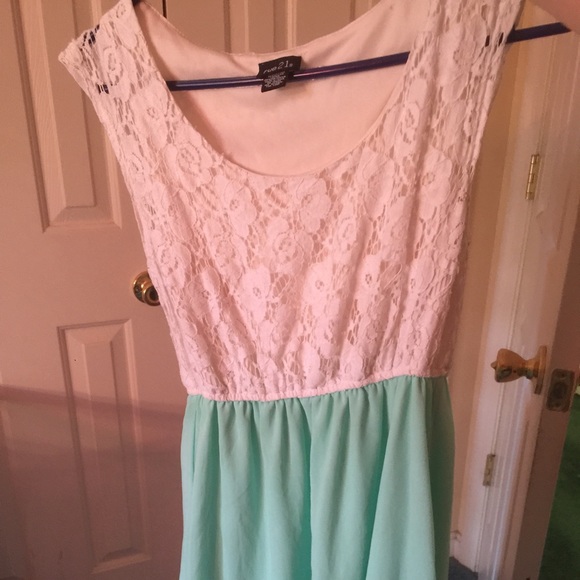 A mesh dress