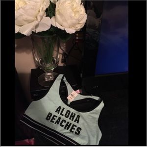 VS PINK ALOHA MINT XS BRA