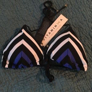 Vitamin A Triangle Swim Top NEW