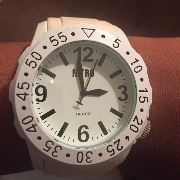 Macy's Jewelry - White watch barely worn