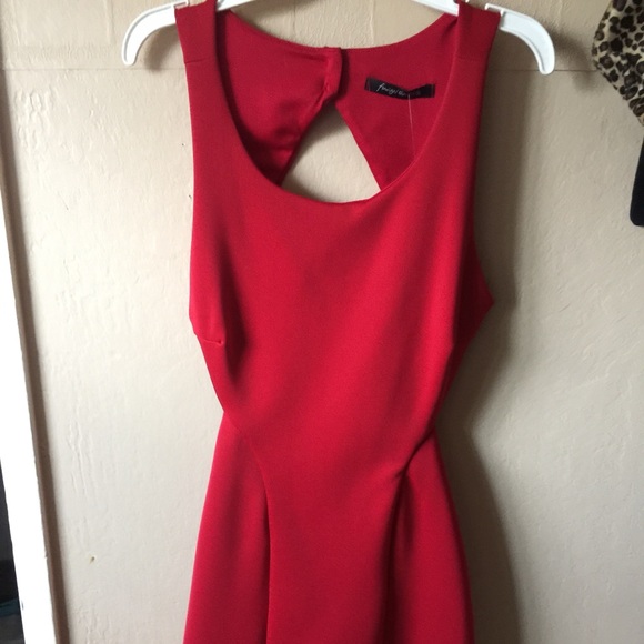 Red dress