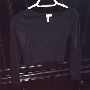 Long Sleeved Crop Top
