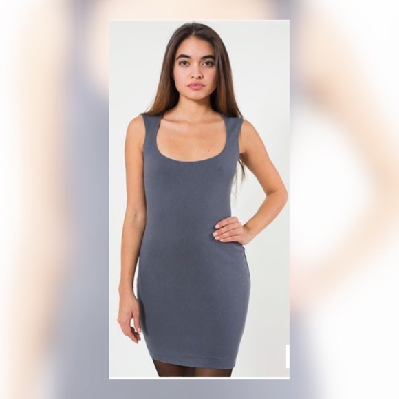 Grey Interlock Cut Out Back Mini Dress - XS