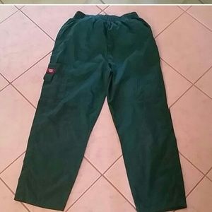 Blue and green scrubs