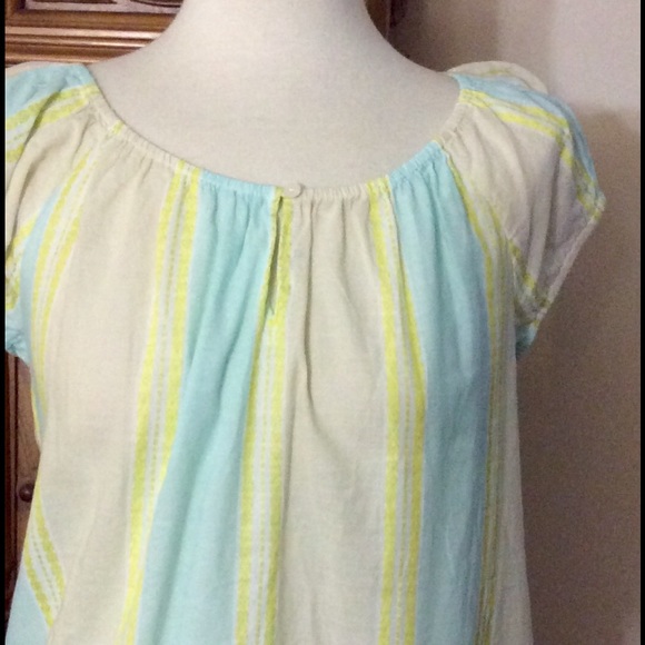Adorable NWT striped blouse by LOFT! - Picture 2 of 4