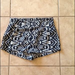 High waist shorts