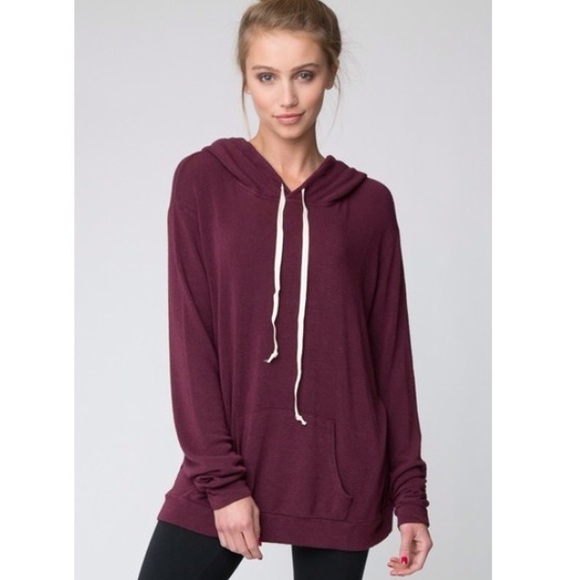 Brandy Melville maroon sweater