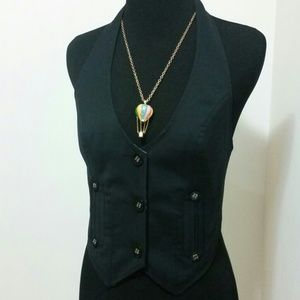 ⤵⤵Guess Jeans Stretch Sexy Vest Leopard Design