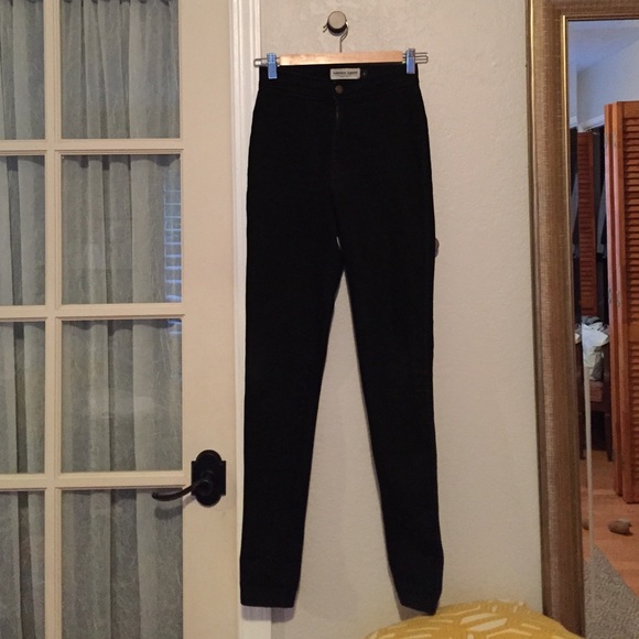 Bundle: Black high waisted pants & triangle bra
