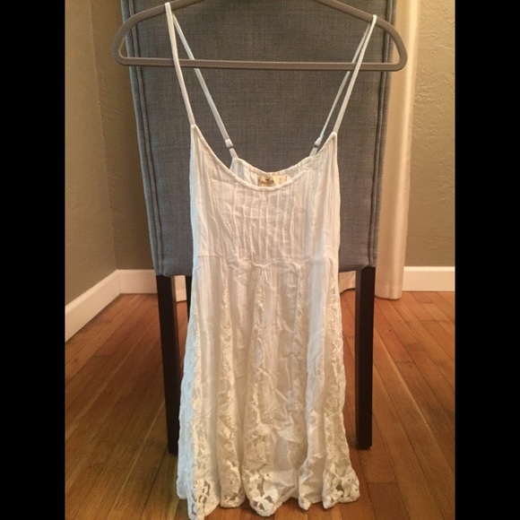 White Hollister dress