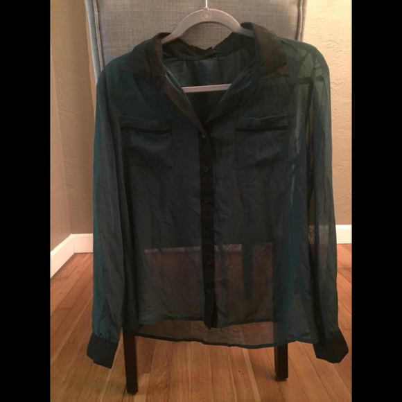 Sheer blouse