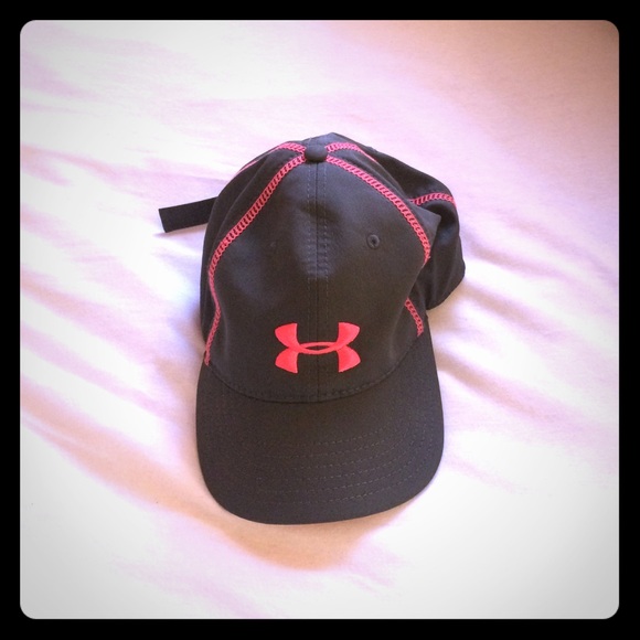 Under Armour Gray/Pink Baseball Cap