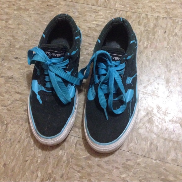 Blue Converse