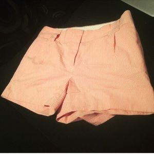 Jcrew seersucker shorts