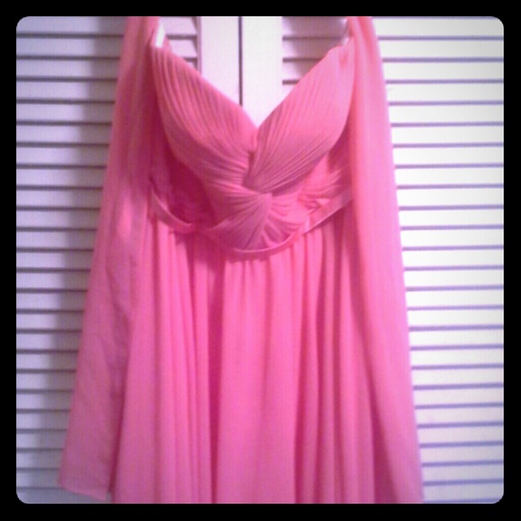 Coral dress