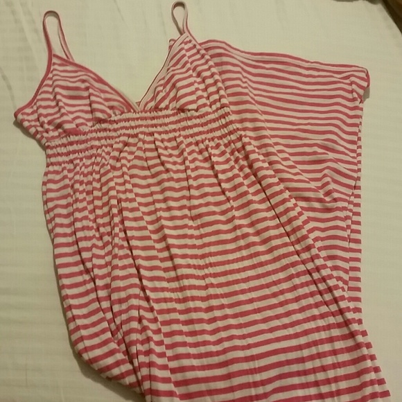 Old navy striped maxi dress